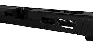Rival Arms RA10G705A Precision Slide A1 Docter Cut Black QPQ Case Hardened 17-4 Stainless Steel for Glock 34 Gen 3 | Black Rose Firearms