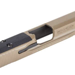 Smith & Wesson 14478 Slide Assembly Fits S&W Shield 9mm Flat Dark Earth Optic Ready/Serrated Slide | Black Rose Firearms