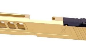 TRUE PRECISION RUGER RXM SLIDE - W/RMR CUT GOLD TIN | Black Rose Firearms