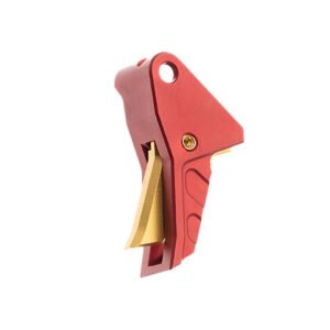 Tyrant CNC TDECHETRIGRED/GOLD I.T.T.S Trigger Red/Gold Fits Springfield Echelon | Black Rose Firearms