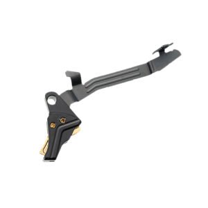 Tyrant CNC TDG43TRIGBLKGOLDBAR I.T.T.S Black/Gold Fits Glock 43/43x/48 | Black Rose Firearms