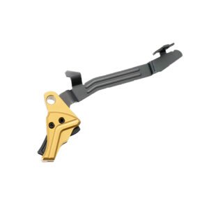 Tyrant CNC TDG43TRIGGOLDBLKBAR I.T.T.S Gold/Black Fits Glock 43/43x/48 | Black Rose Firearms