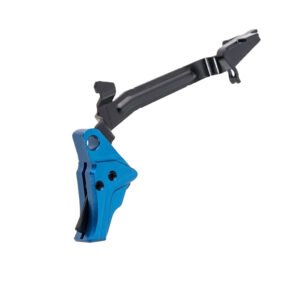 Tyrant CNC TDGTRIG34BLUEBLACKBAR I.T.T.S Trigger/Bar Blue/Black Fits Glock Gen3-4 | Black Rose Firearms