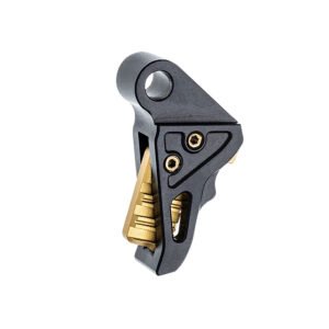 Tyrant CNC TDHCATTRIGBLK/GOLD I.T.T.S Black Fits Springfield Hellcat Pro | Black Rose Firearms